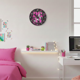 A Simple Reminder PRAY Christian Faith Round Clock