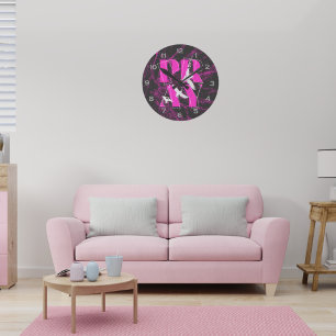 A Simple Reminder PRAY Christian Faith Round Clock