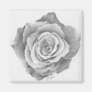 A Simple Rose Magnet