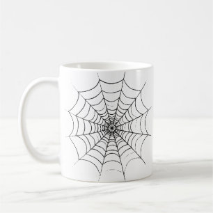 A Simple Spider's Web Coffee Mug