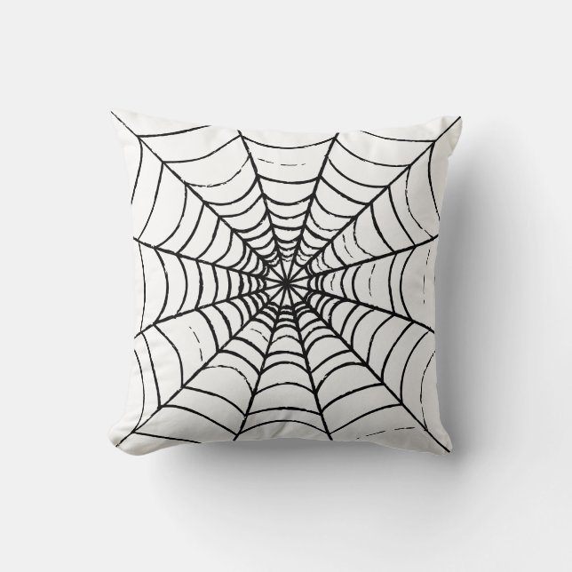 A Simple Spider's Web Cushion (Front)