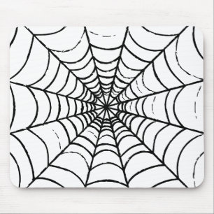 A Simple Spider's Web Mouse Pad