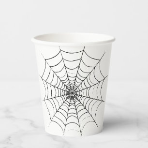 A Simple Spider's Web Paper Cups