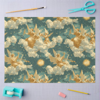 A Singing Angel Choir Series Design #13 Tissue Paper