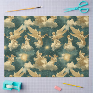 A Singing Angel Choir Series Design #16 Tissue Paper