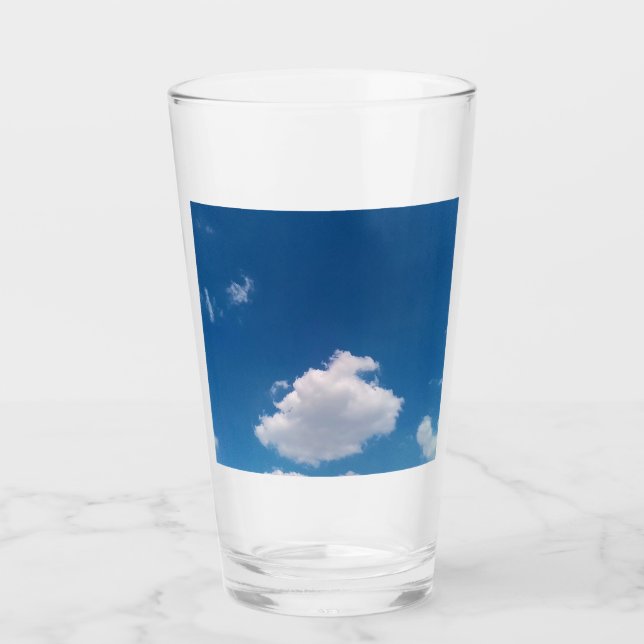 A single cloud glass (Front)