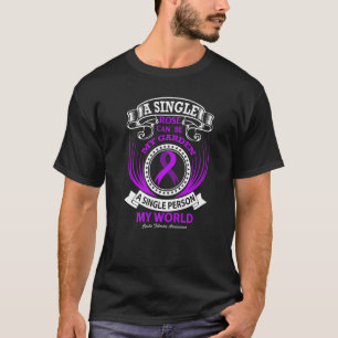 A Single Person my World Cystic Fibrosis   T-Shirt