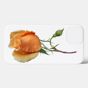A single rose cutting iPhone 13 case