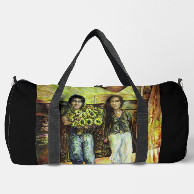 A Sistine ChapeI Phase of a ChaIIenge  Duffle Bag (Front)