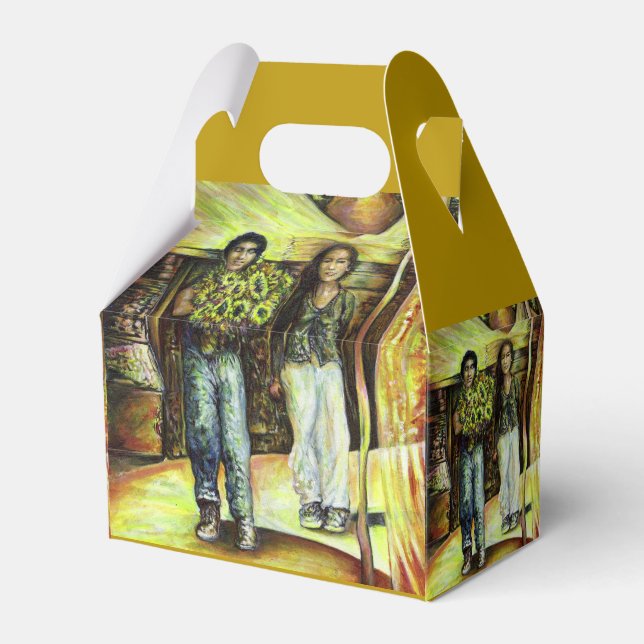 A Sistine ChapeI Phase of a ChaIIenge  Favour Box (Front Side)