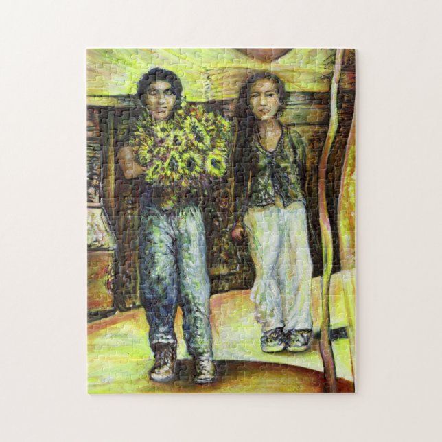 A Sistine ChapeI Phase of a ChaIIenge  Jigsaw Puzzle (Vertical)