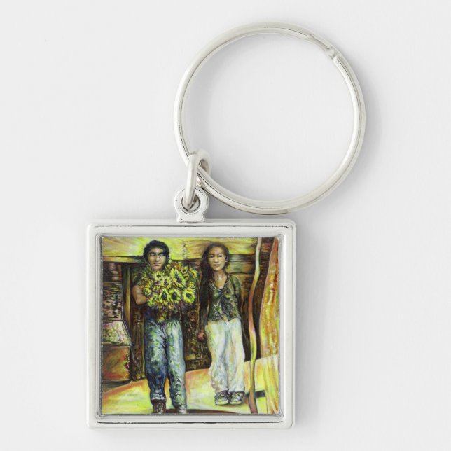 A Sistine ChapeI Phase of a ChaIIenge  Key Ring (Front)