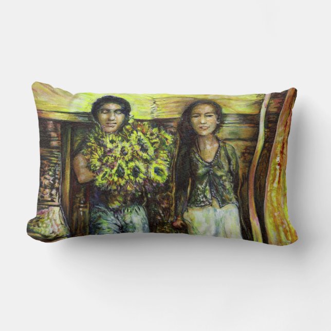 A Sistine ChapeI Phase of a ChaIIenge  Lumbar Cushion (Front)