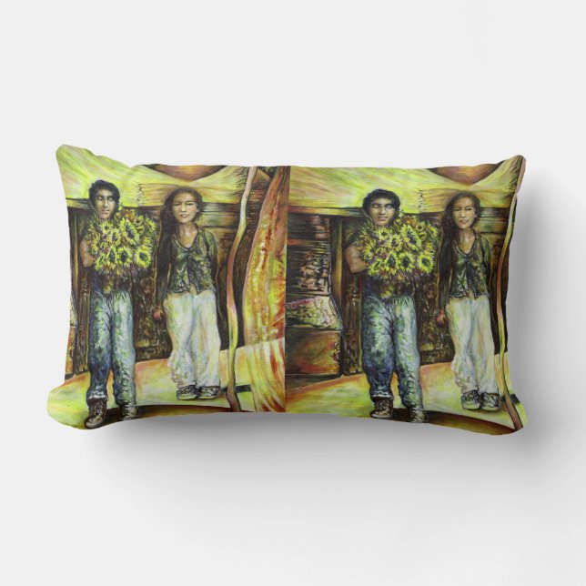 A Sistine ChapeI Phase of a ChaIIenge  Lumbar Cushion (Front)