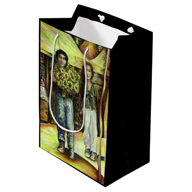 A Sistine ChapeI Phase of a ChaIIenge  Medium Gift Bag (Front Angled)