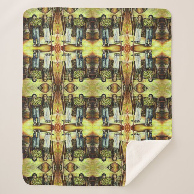 A Sistine ChapeI Phase of a ChaIIenge  Sherpa Blanket (Front)