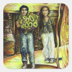 A Sistine ChapeI Phase of a ChaIIenge  Square Sticker