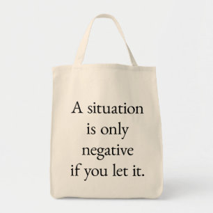 A Situation Grocery Tote Bag
