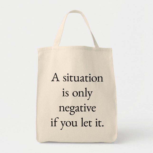 A Situation Grocery Tote Bag (Front)
