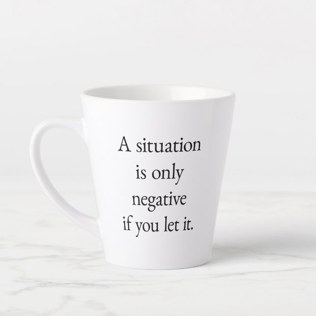 A Situation Latte Mug (Left)