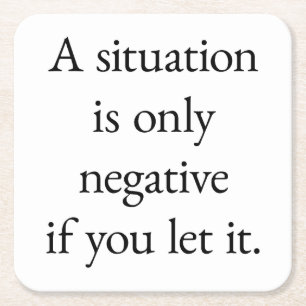 A Situation Paper Coaster