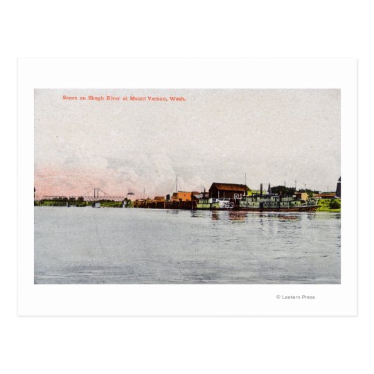 A Skagit River Scene Postcard