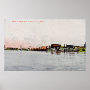 A Skagit River Scene Poster