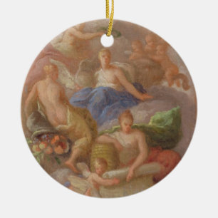 A Sketch of Gratitude Crowned by Peace, with Other Ceramic Ornament