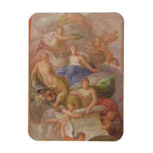 A Sketch of Gratitude Crowned by Peace, with Other Magnet