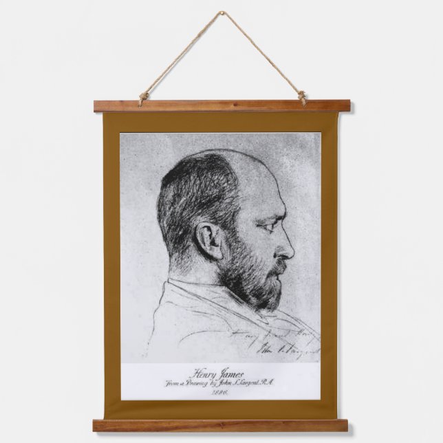 A Sketch of Henry James Hanging Tapestry (Front)