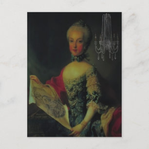 A Sketch of her Fate ~ Postcard / Invitations