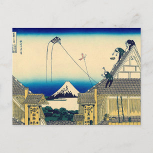 A sketch of the Mitsui shop Postcard