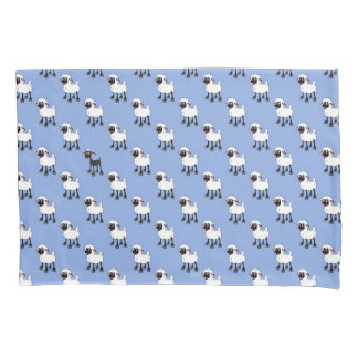 A skinny sheep pillowcase