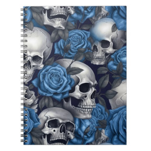 A Skull and Roses Series Design 12 Notebook