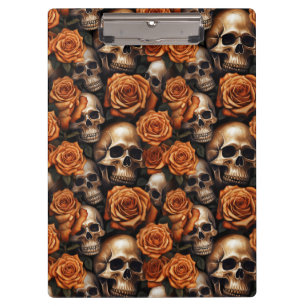 A Skull and Roses Series Design 9 Clipboard