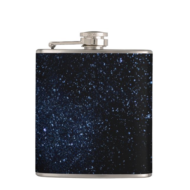 A Sky Full of Stars Hip Flask (Front)
