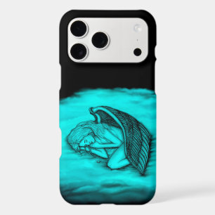 A sleeping Angel , Black and Green Design