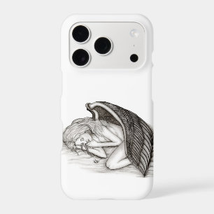 A sleeping Angel , black and white