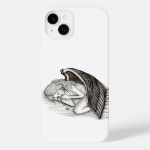 A sleeping Angel , black and white Case-Mate iPhone 14 Plus Case