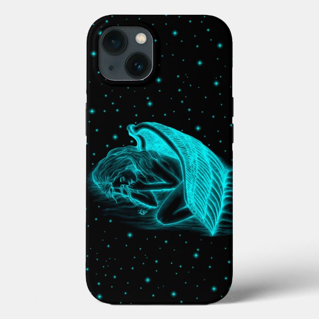 A sleeping Angel Case-Mate iPhone Case (Back)