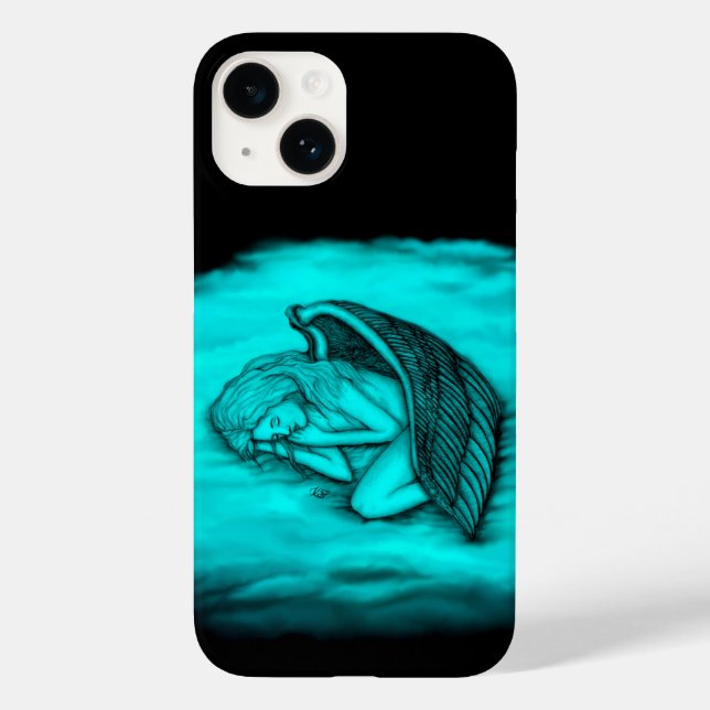 A sleeping Angel Case-Mate iPhone Case (Back)