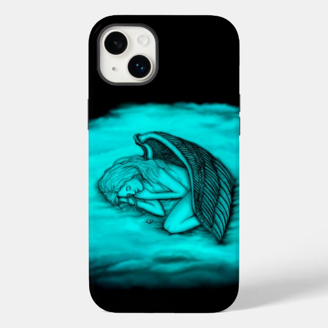 A sleeping Angel Case-Mate iPhone Case (Back)
