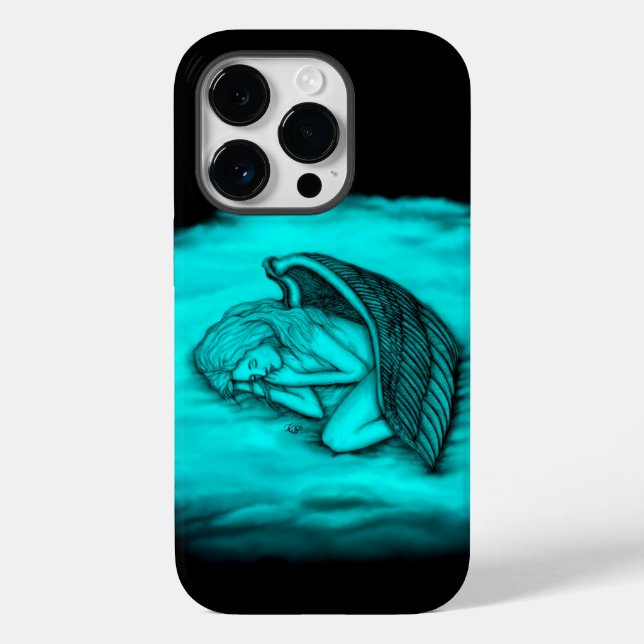 A sleeping Angel Case-Mate iPhone Case (Back)