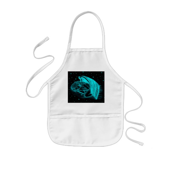 A sleeping Angel Kids Apron (Front)