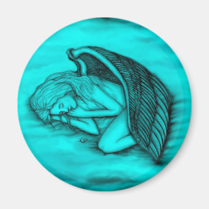 A sleeping Angel Magnet