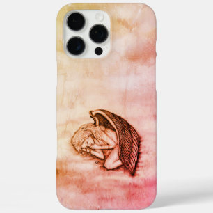 A sleeping Angel on the heavens clouds iPhone 16 Pro Max Case