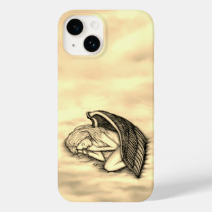 A sleeping Angel on the heavens clouds Case-Mate iPhone 14 Case