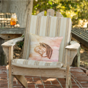 A sleeping Angel on the heavens clouds Cushion