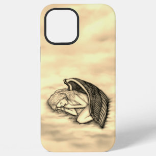 A sleeping Angel on the heavens clouds iPhone 12 Pro Max Case