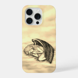 A sleeping Angel on the heavens clouds iPhone 15 Pro Case